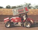 Sammy in the Old Milwaukee car